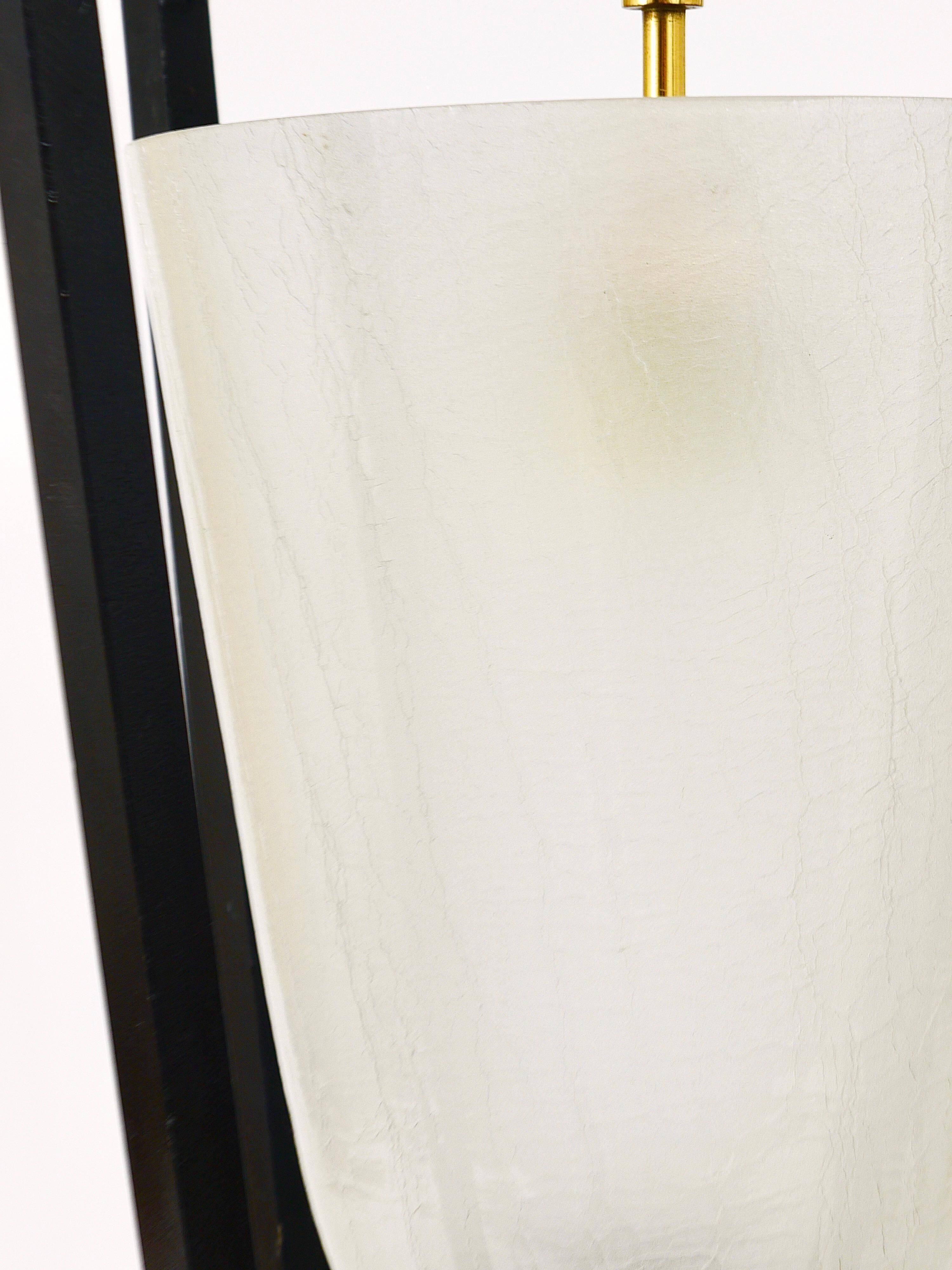 Lanterne suspendue Kalmar Vienna en laiton, style milieu du siècle, Autriche, années 1950