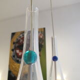 Pair of Murano glass - 1970 Mazzega suspension