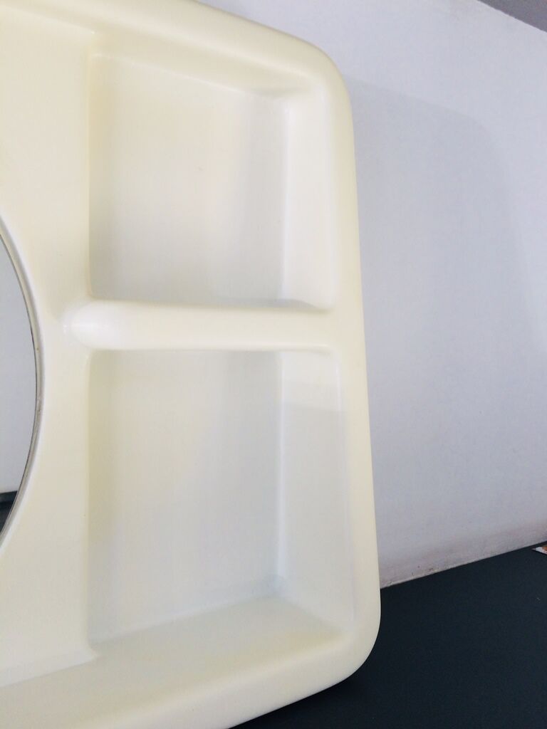 J-Paul Emonds-Alt mirror shelf for Meurop, space age era, vintage 70s
