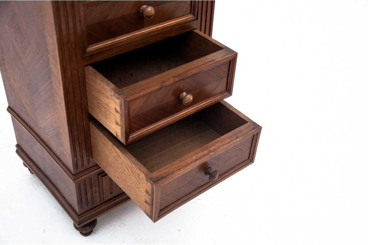 Chest of drawers with a stone top, France, 1900s