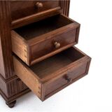 Chest of drawers with a stone top, France, 1900s