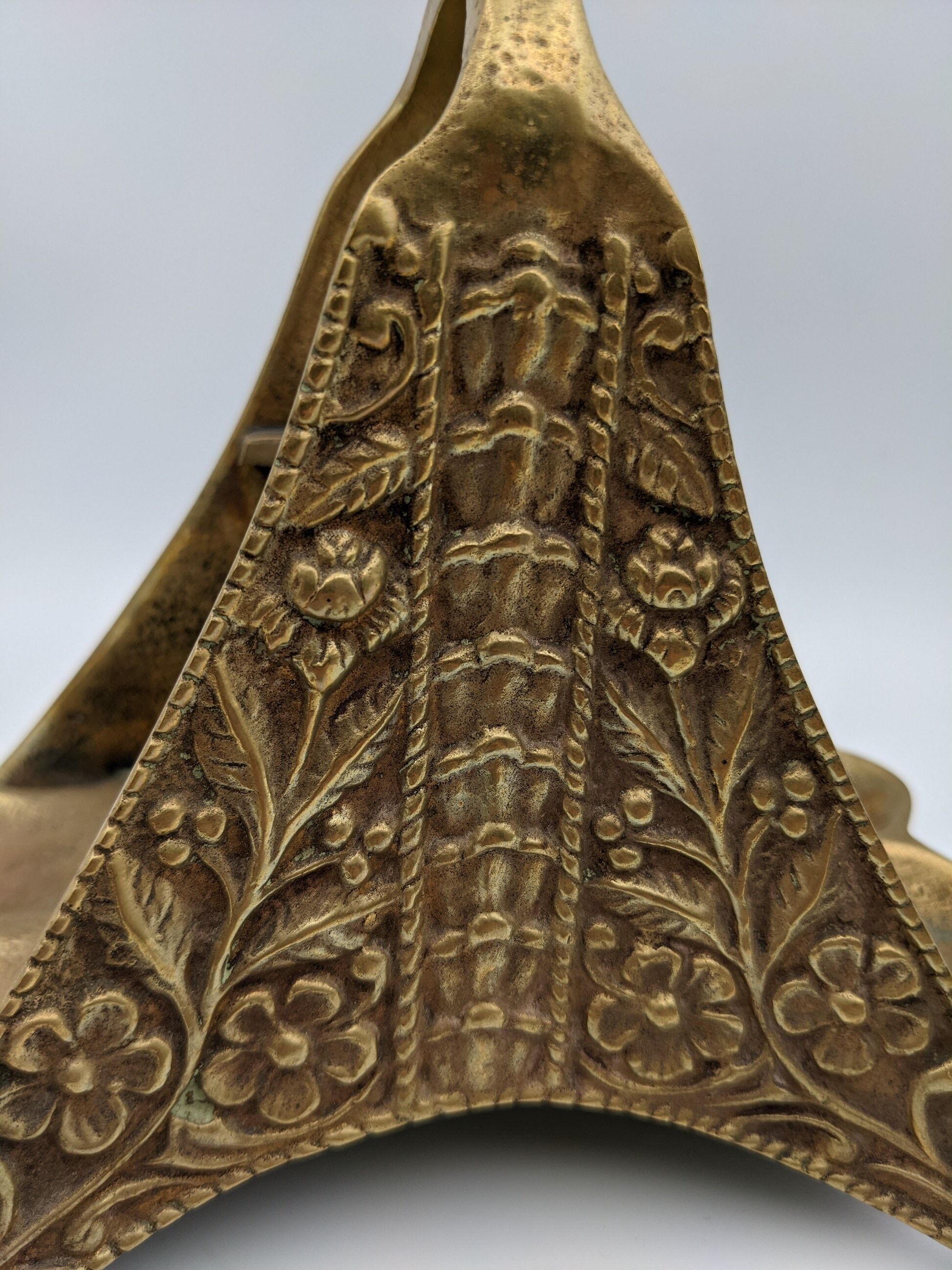 Max Le Verrier bronze pipe holder holder