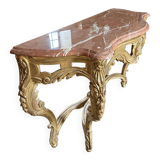 Marble console table