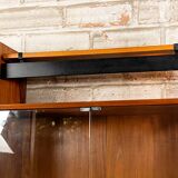 Une étagère modulable Danoise en teck, Poul Cadovius pour Cado 1960-160 cm.