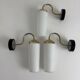 Lot 3 anciennes appliques en opaline vintage