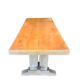 Large farmhouse table from Tonge in restored solid oak – 220 cm