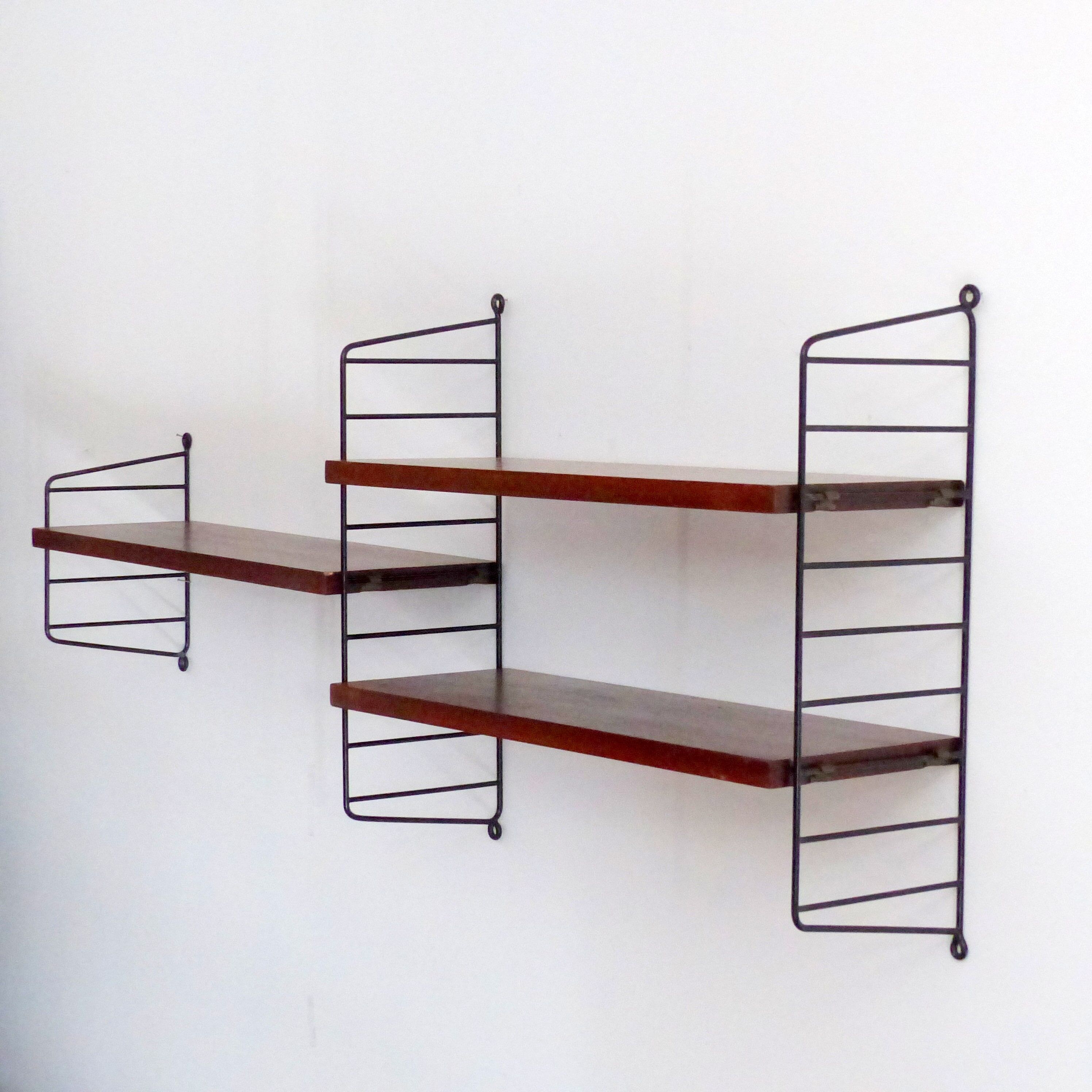 Shelving system flexible string (Nisse) Nils Strinning
