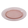 Oval pink plate Arcoroc Rosaline
