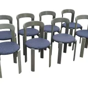 Vintage Bruno Rey chair -  model Rey 33 -for Dietiker / Kusch & Co.