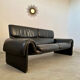 Sofa DESEDE DS-2011 2/3 seater vintage leather design of the 80s
