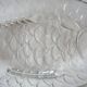 Pair of vintage glass ravier
