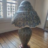 Camel leather lamp