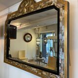 Tahitian mother-of-pearl mirror - 1940s