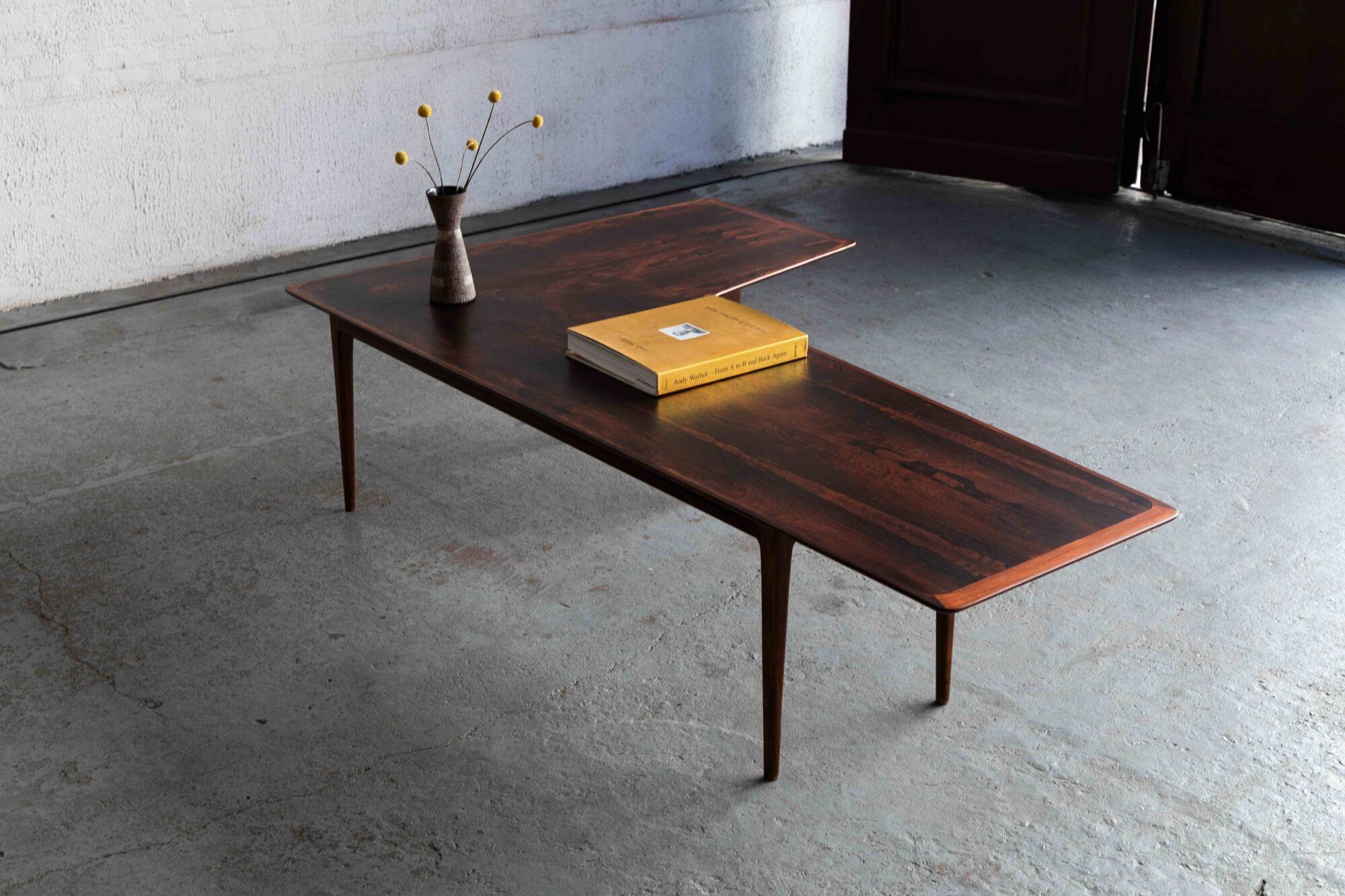 Table basse Boomerang, design danois