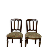 Ensemble de quatre chaises de style Umbertine