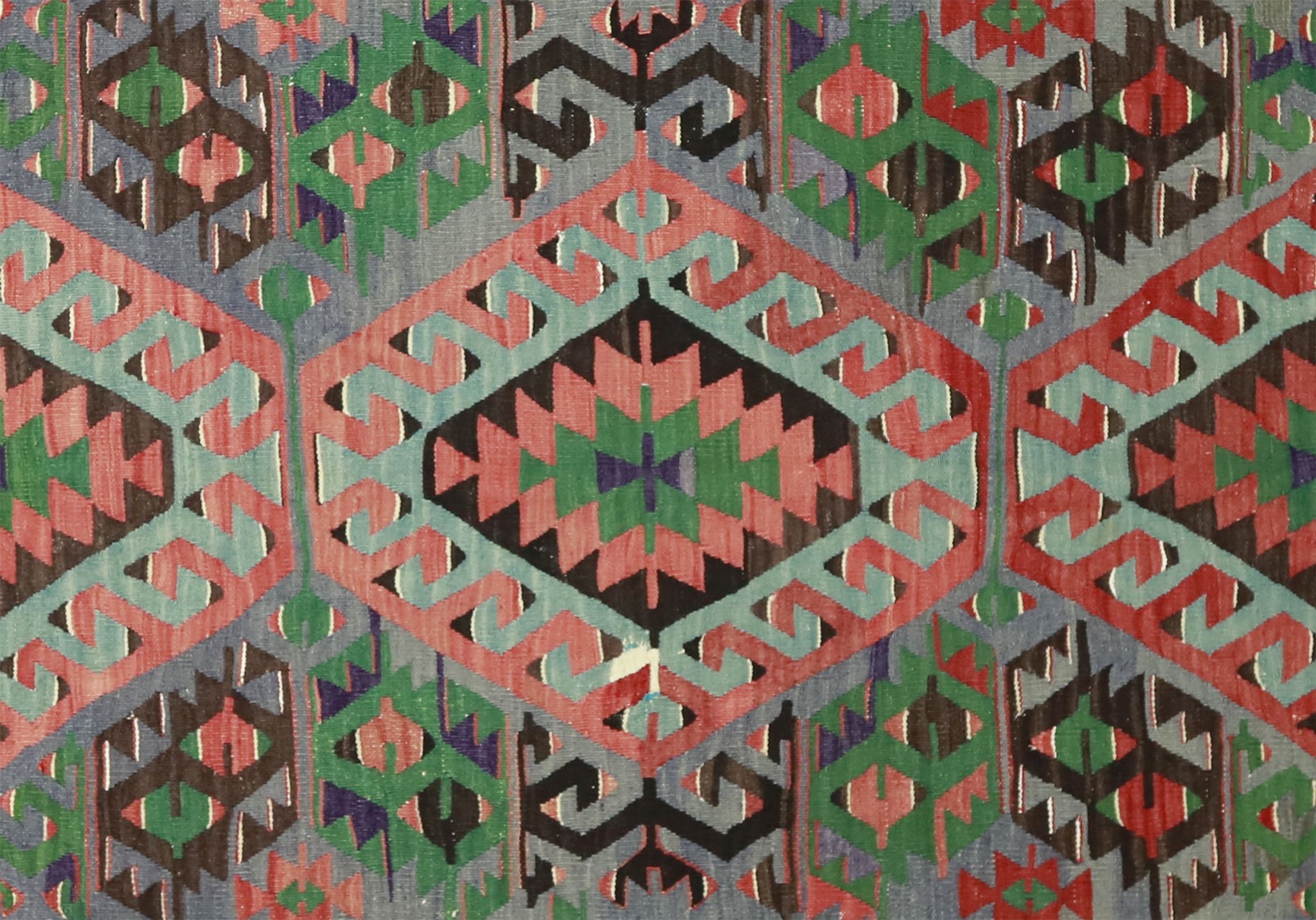 Tapis kilim artisanal d’anatolie 342 cm x 150 cm