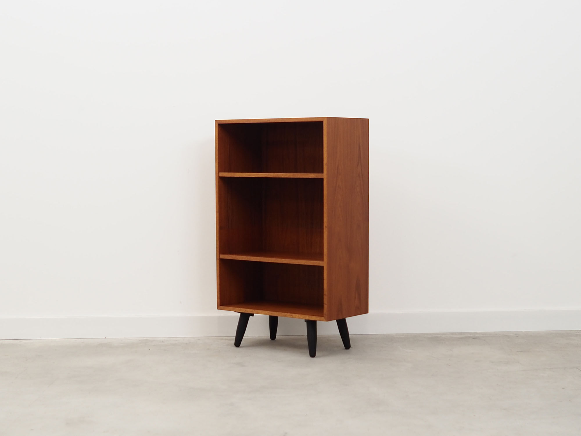 Teak bookcase, Danish design, 1970s, manufactured by Domino Møbler