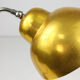 Mid-Century Gold Table Lamp, 1960s