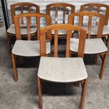 Vintage Baumann elm chairs