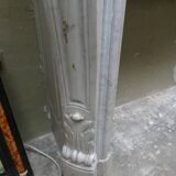 Louis XVI marble fireplace from the 19th century