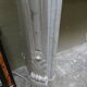 Louis XVI marble fireplace from the 19th century