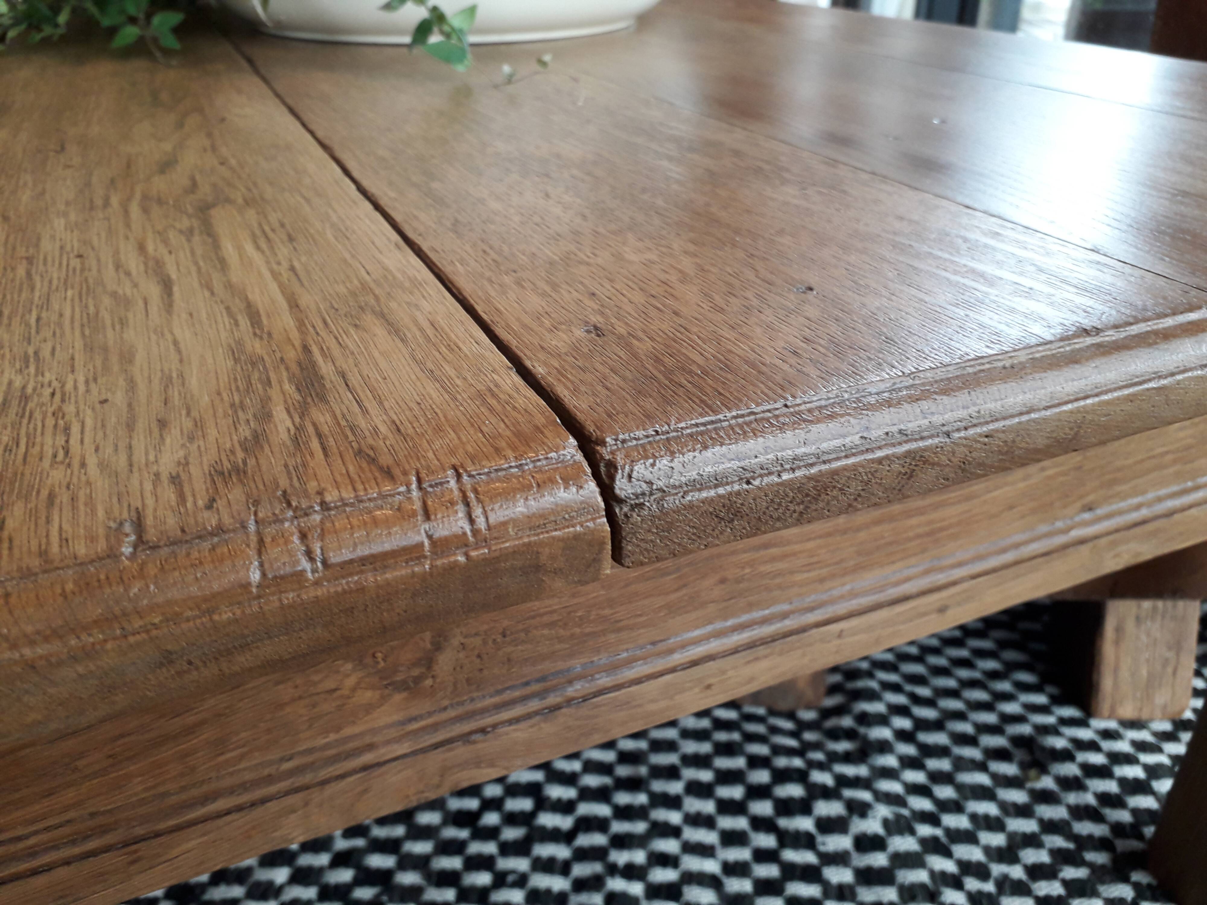 Table basse chêne