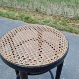 Antique cane bar stool