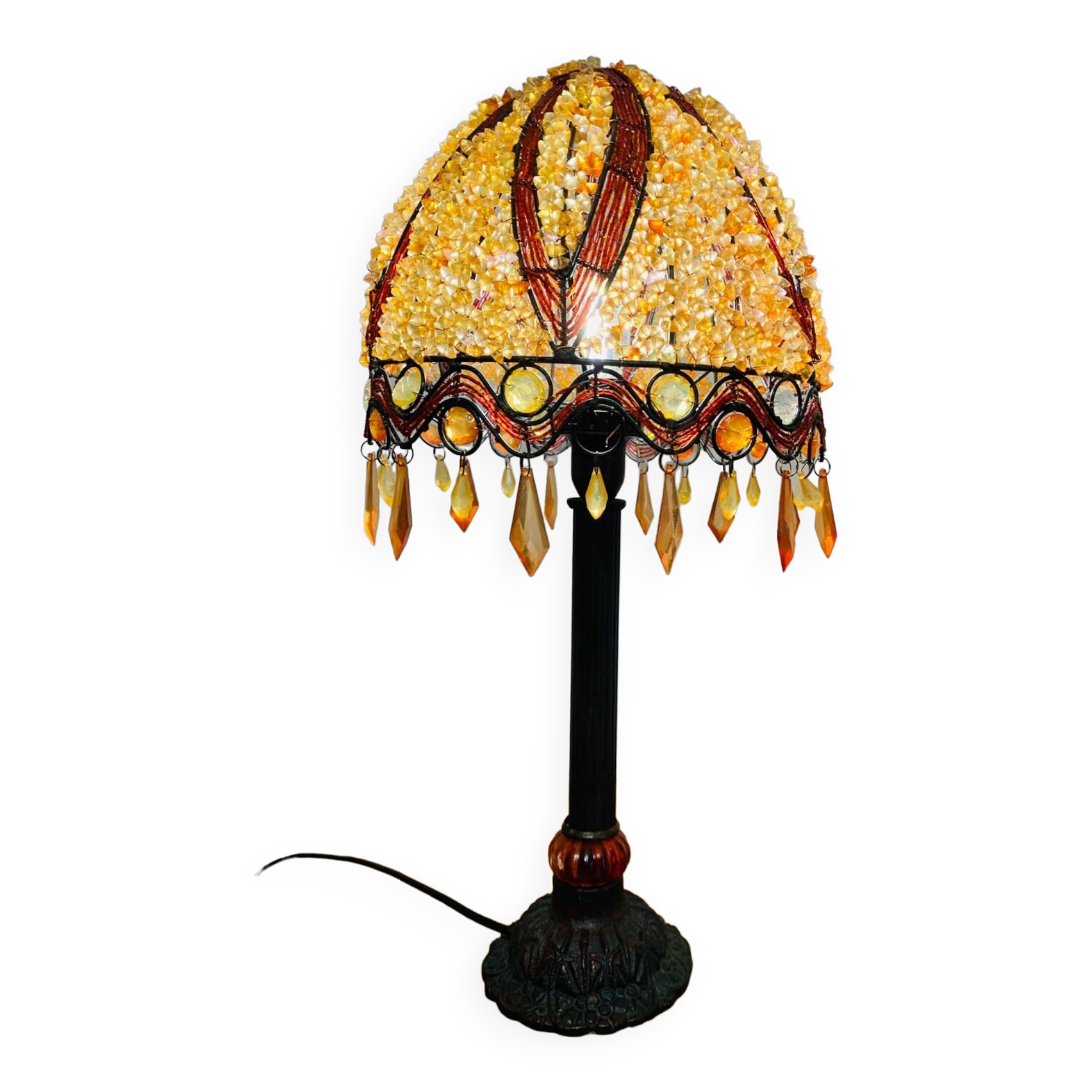 Art deco style table lamp