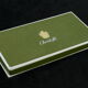 Pair of coasters / cup christofle model spatours in box nº2