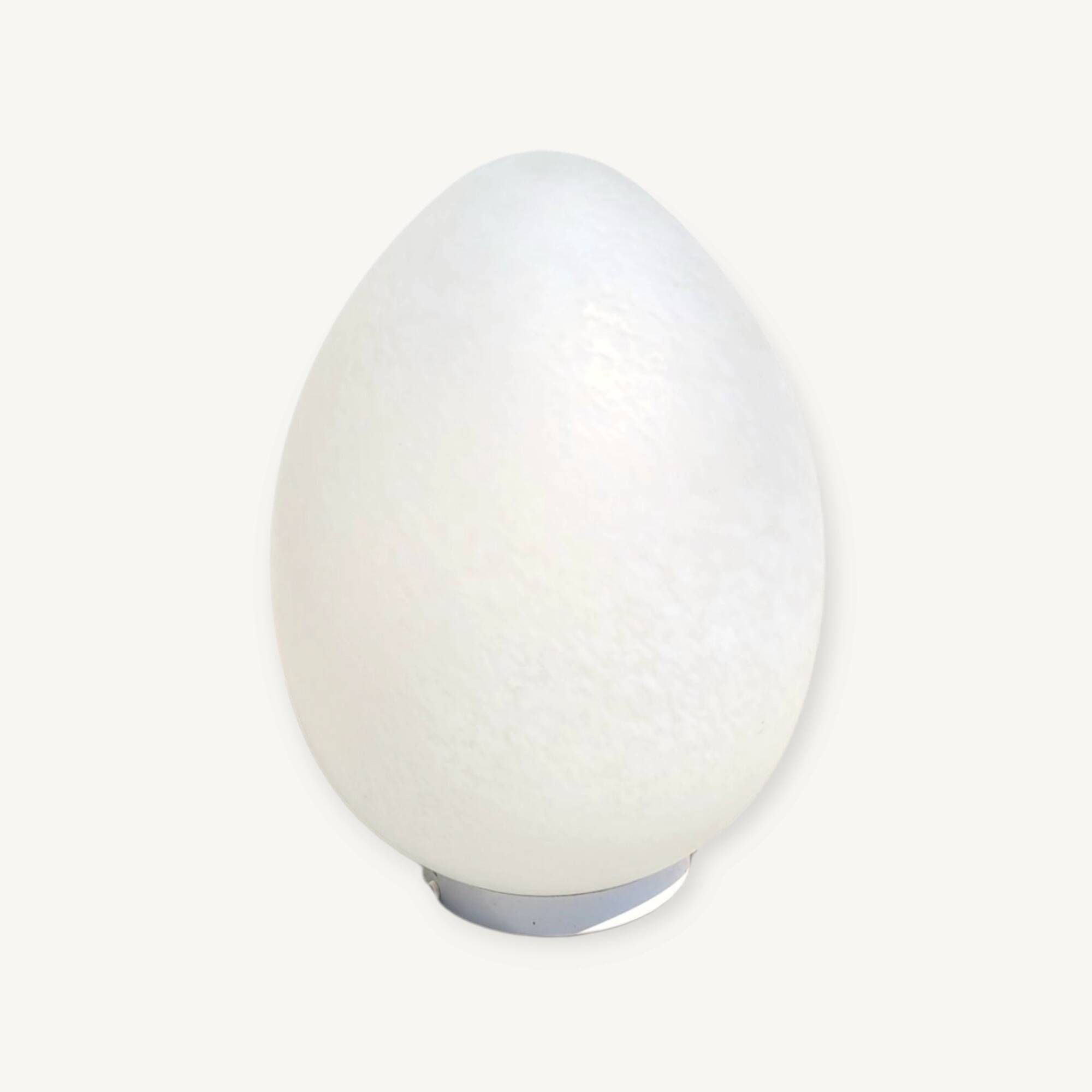 Large vintage egg lamp from the 80s