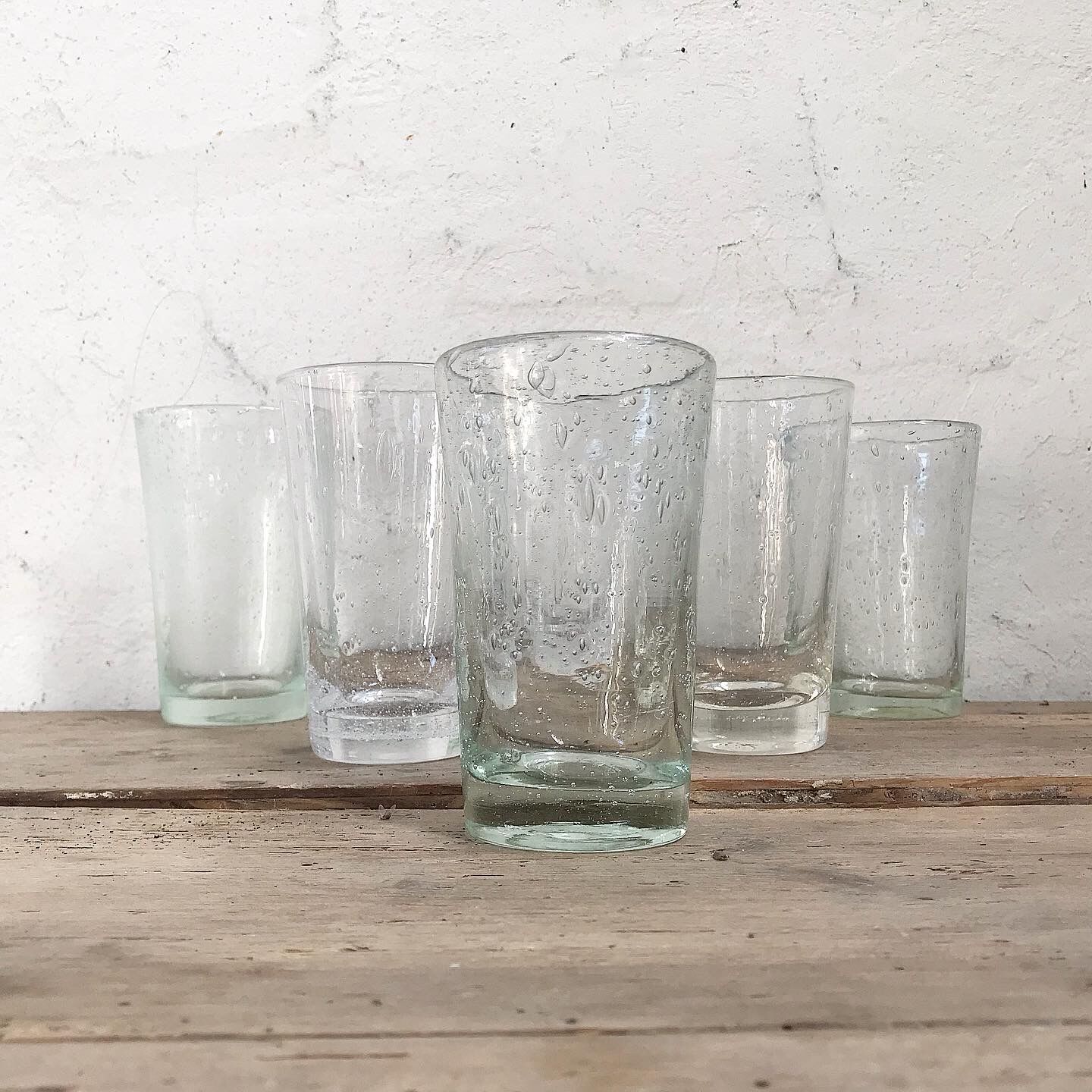 Set of 6 glasses of Biot