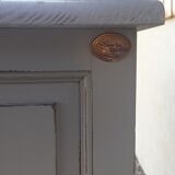 Grey parisian buffet, tile tray "pool"