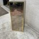Wooden pedestal / corner column in chrome plated multi-sided mirror