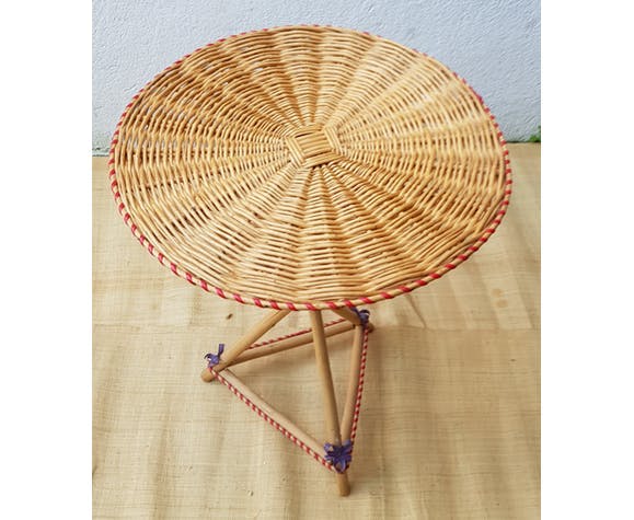 60 tripod side table