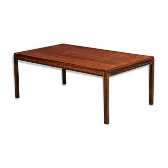 Table basse palissandre diplomate par Finn Juhl pour Cado années 1960