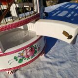 19th century bird cage in Lunéville earthenware