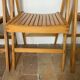 Trio de chaises pliantes 70´