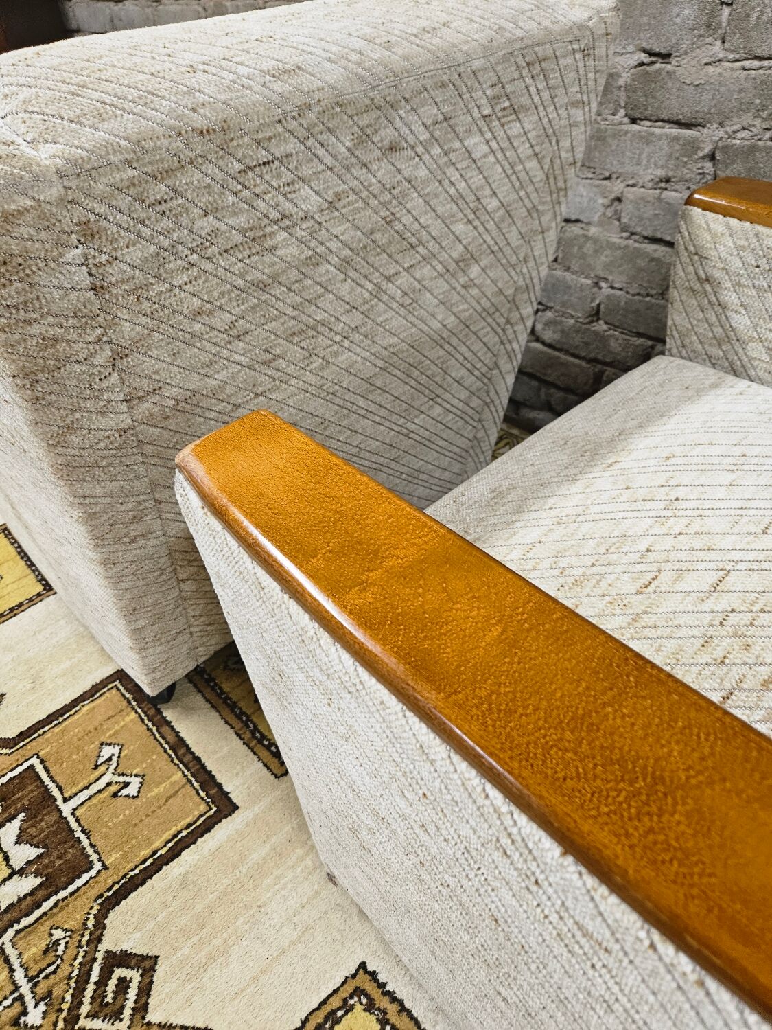 Pair of vintage armchairs