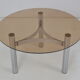 Design Chrome Coffee/Side Table, Czechoslovakia,circa 1980’s.