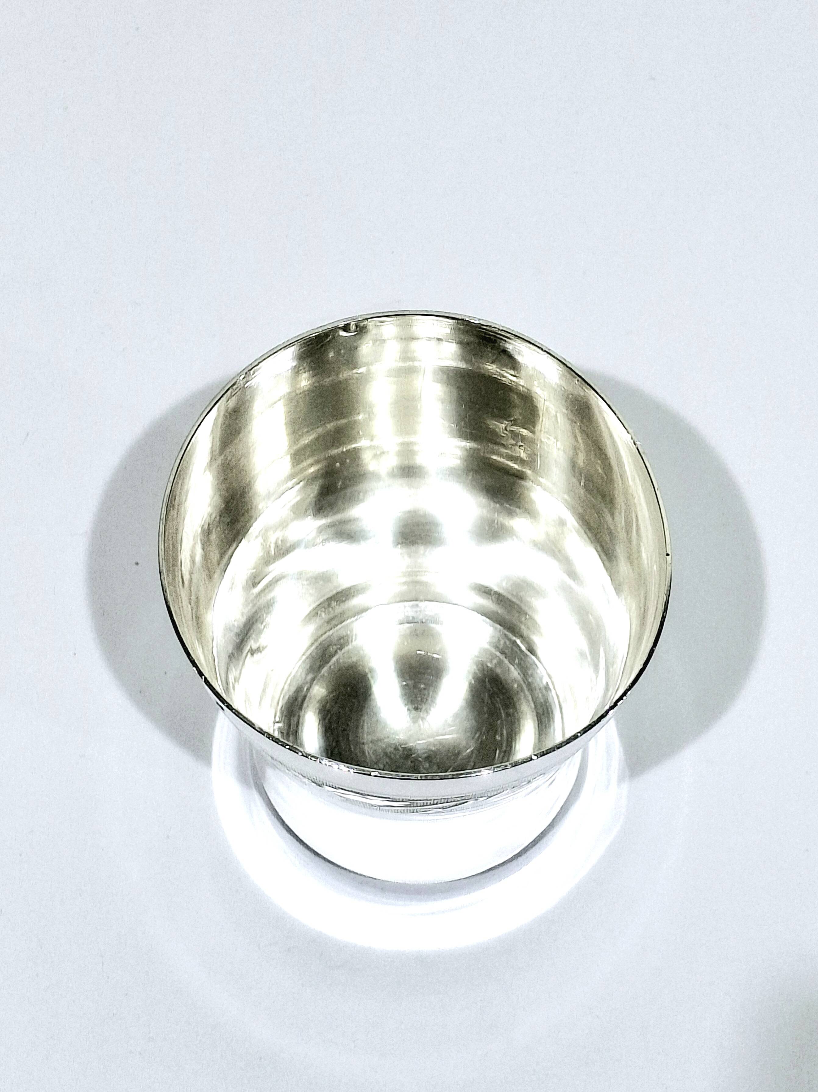 Art Nouveau Silver Cup
