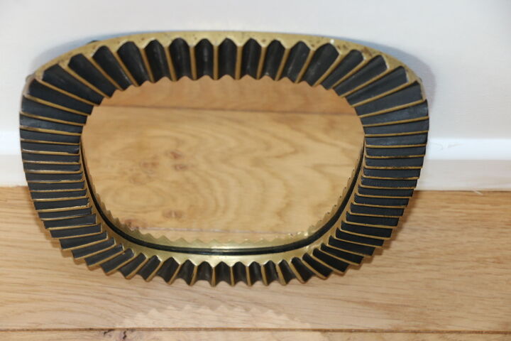 Walter Bosse brass mirror 205*238mm