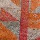 Pink & Red Hallway Vintage Runner Rug, 100x356Cm