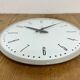 Grey Industrial Factory Wall Clock from Siemens, 1970s