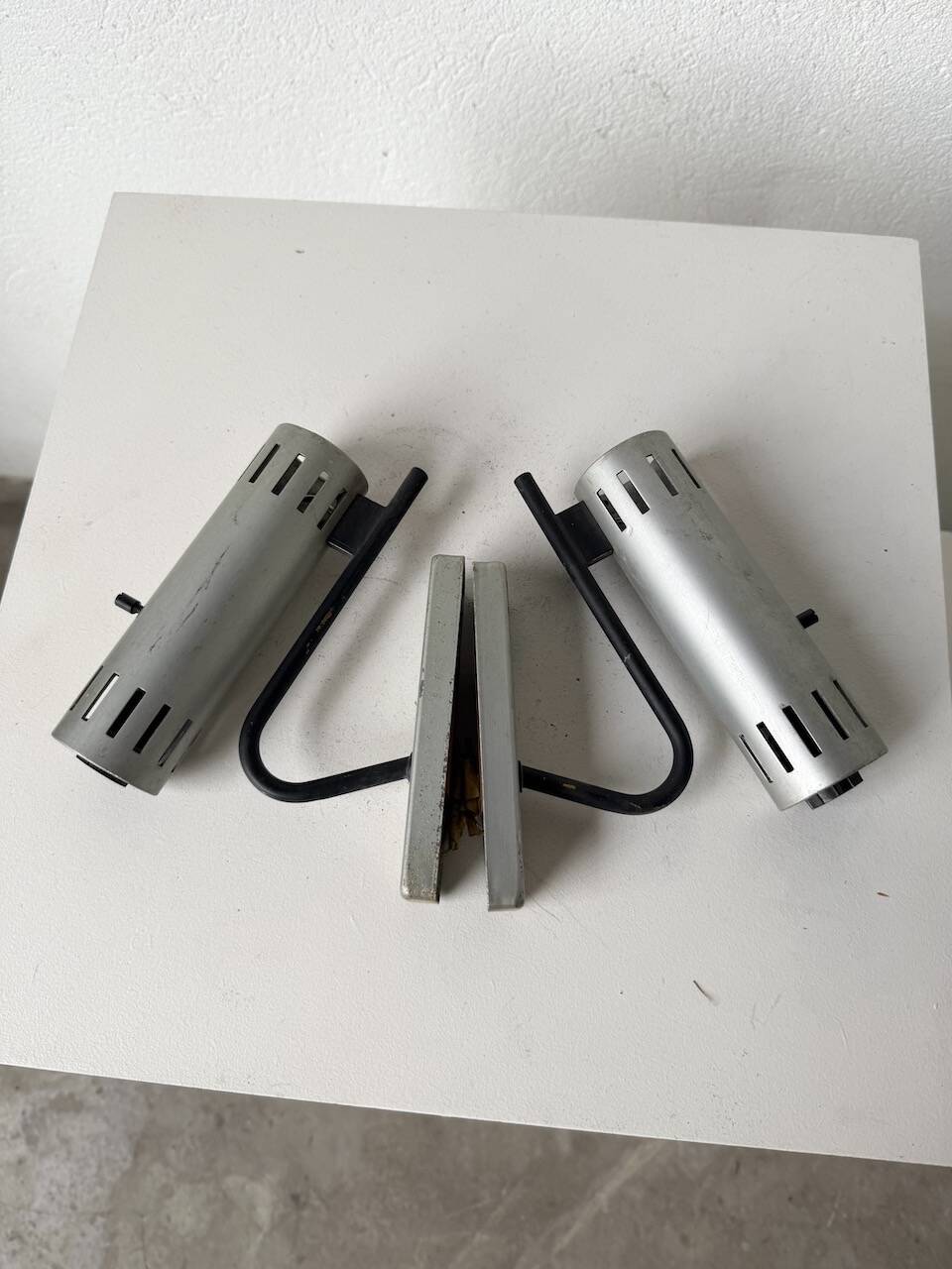 Pair of Alain Richard wall lights