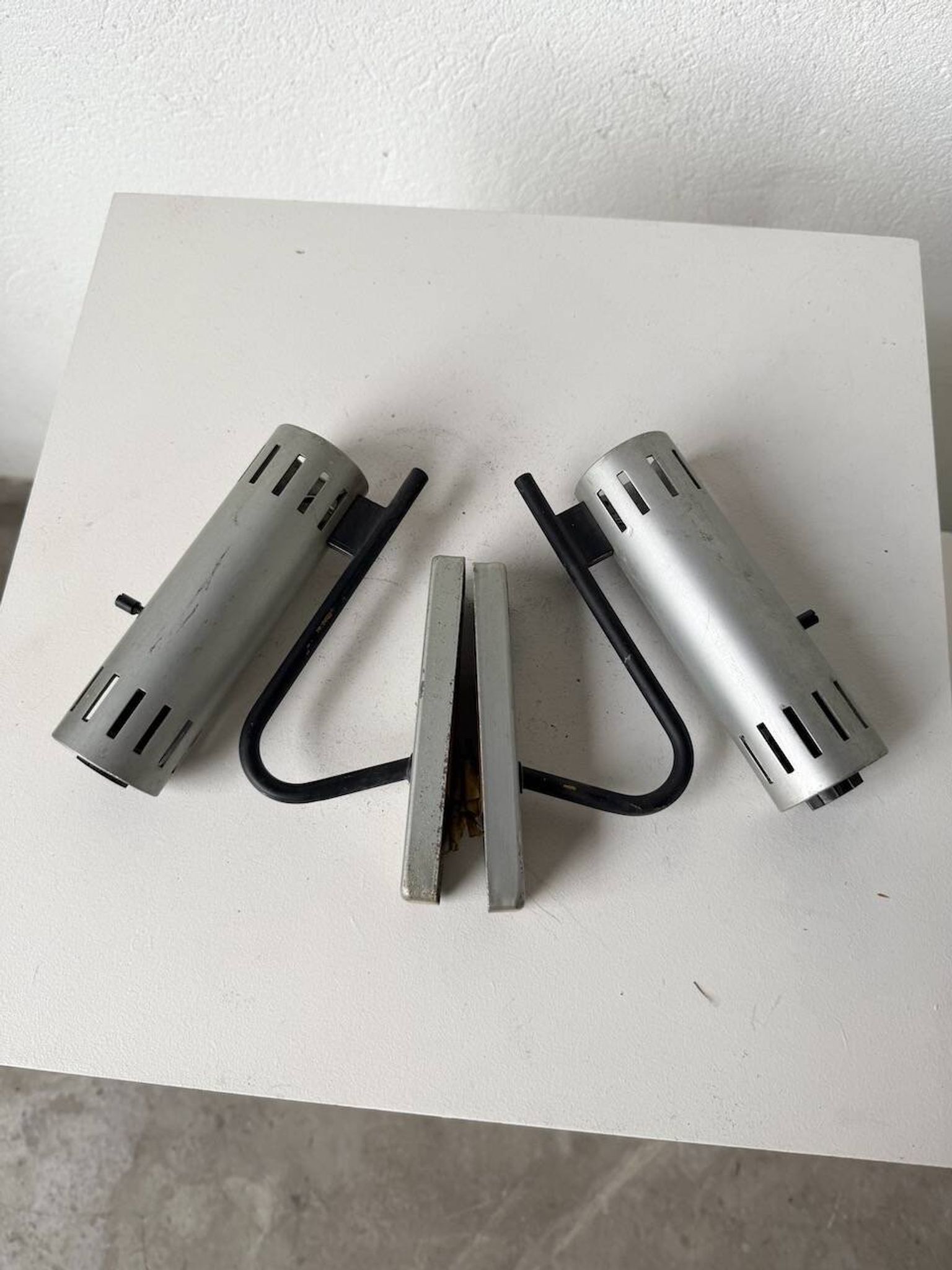Pair of Alain Richard wall lights
