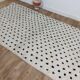 Handmade wool Berber rug 270 x 160 cm