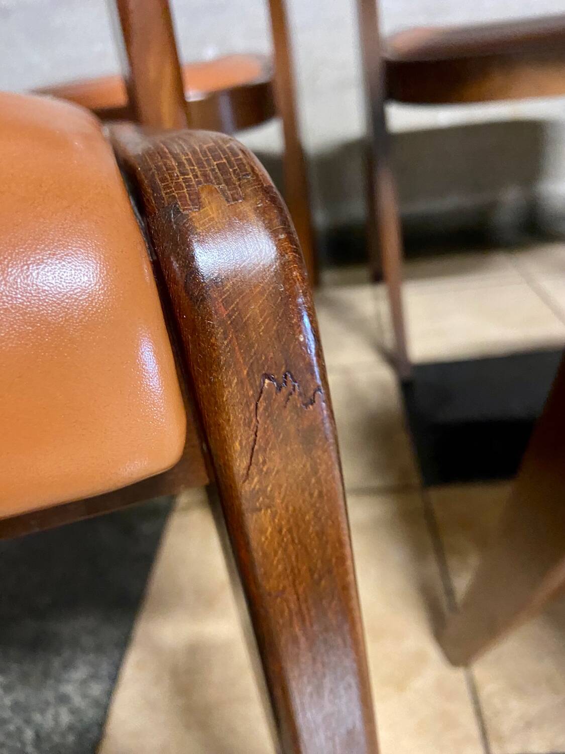 Set of 6 Baumann gondola chairs