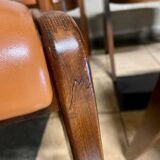 Serie de 6 chaises gondoles Baumann