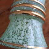 Art Deco vase in the style of Clichy Green