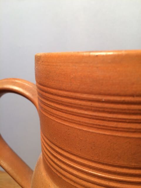 Duo of sandstone jugs